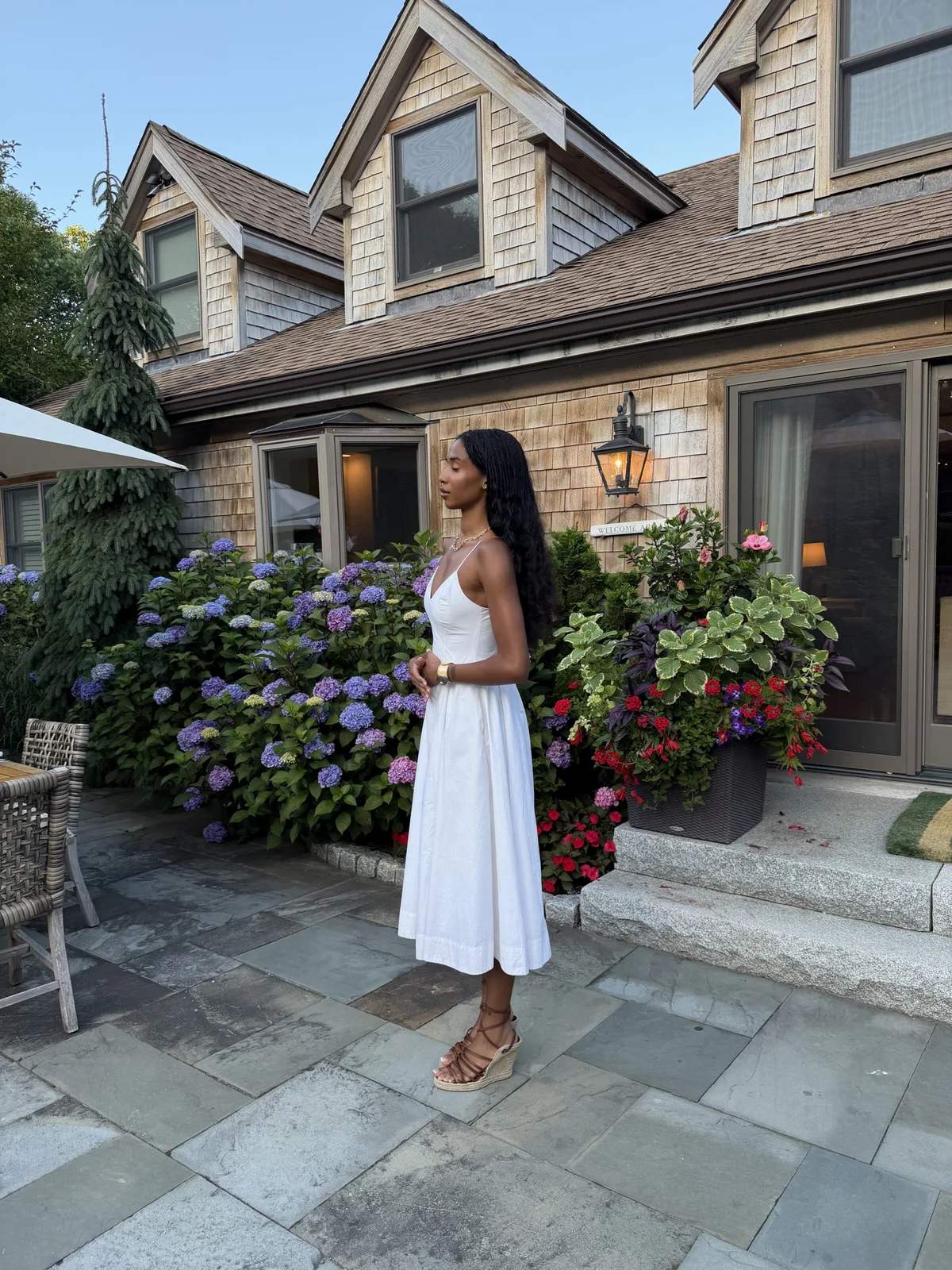 A coastal Martha's Vineyard scene featured in Coveteur's summer guide