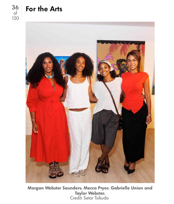 studioQL founders with Gabrielle Union at Anchors & Currents